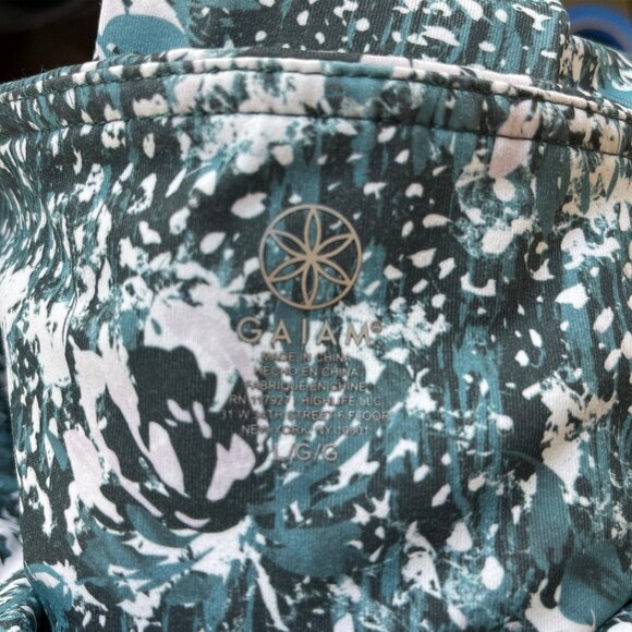 GAIAM Women's Patterned Full Length Leggings - Picture 4 of 7